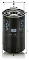 Mann-filter Filtru ulei MANN-FILTER WP 1152/1 (WP 1152/1) - automobilus
