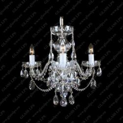 Glass LPS Candelabru cu 3 brate Cristal Bohemia L11 801/03/1-A (L11 801/03/1-A, NI)