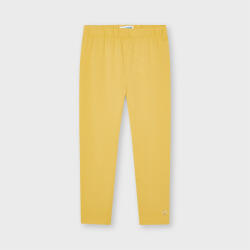 MAYORAL sárga nyári leggings (36 Mostaza, 5 éves - 110 cm)