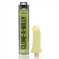 Clone-A-Willy Glow in the Dark Green Vibrator