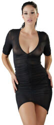 Cottelli Collection Semi Transparent Mini Dress 2717735 Black XL
