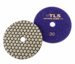 TLS ANGRY BEE-P30-d100 mm-gyémánt csiszolókorong-polírozó korong-száraz