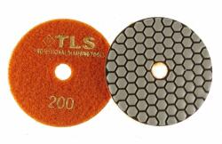 TLS ANGRY BEE-P200-d125 mm-gyémánt csiszolókorong-polírozó korong-száraz