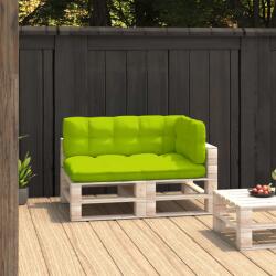 vidaXL Perne de paleți, 3 buc, verde aprins, material textil (314569)