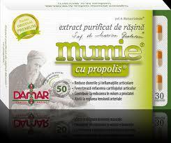 Damar General Trading Extract Purificat de Rasina Mumie cu Propolis x 30 cps