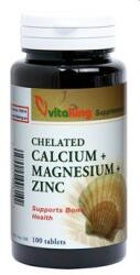 Vitaking Calciu-Magneziu Lichid 100CPS