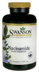 Swanson Vitamina B3 (niacinamida) 500mg 250cps, Swanson