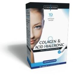 Casa Herba Colagen + Acid Hialuronic 30 cps Crema antirid contur ochi