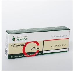Laboratoarele Remedia Vitamina C 200mg 20cpr