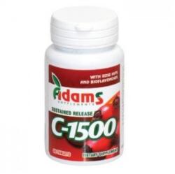 Adams Vision Vitamina C 1500 mg Macese x 90 cps