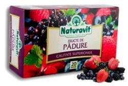 Naturavit fructe de padure 20dz x 1, 5g 7+1 GRATIS