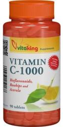 Vitaking Vitamina C 1000mg cu bioflavonoid 90cpr