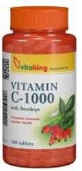 Vitaking Vitamina C 1000mg macese 100cpr