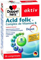 Doppel Hertz, Germania Doppelherz Aktiv Acid Folic & B-Complex x 30 cps