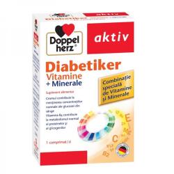 Doppel Hertz, Germania Doppelherz Aktiv Vitamine pentru Diabetici x 30 cps