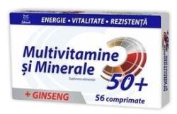 Zdrovit Multivitamine si Minerale cu Ginseng 50+, 56 comprimate, Zdrovit