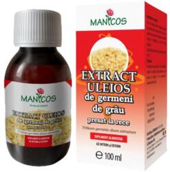 MANICOS Extract uleios de germeni de grâu presat la rece, 100 ml