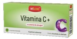Biofarm, Romania Vitamina C aroma struguri Bioland 20cpr