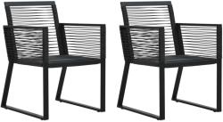vidaXL Pvc rattan kerti szék (48572)