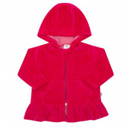 NEW BABY Plüss kapucnis pulóver New Baby Baby sötét rózsaszín - pindurka - 6 000 Ft
