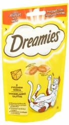 Dreamies kiegészítő táp macskáknak és 8 hetesnél idősebb kölyökmacskáknak sajttal 60 g