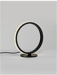 Nova Luce asztali lámpa, fekete, 3000K melegfehér, beépített LED, 1x11W, 536 lm, 9481095 (9481095)