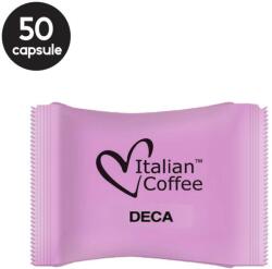 Italian Coffee 50 Capsule Italian Coffee Espresso Deca - Compatibile Fior Fiore Coop / Aroma Vero / Martello / Mitaca