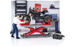 BRUDER Jucarie Service motociclete Bworld - 23 x 8 x 17 cm (62101) Figurina