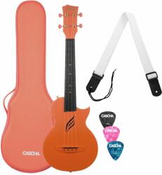 Cascha Carbon Fibre Set Orange Ukulele concert (<![CDATA[HH-2289]]>)