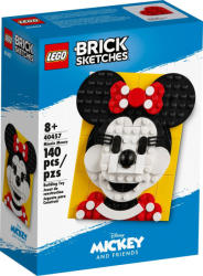 LEGO® Brick Sketches™ - Minnie egér (40457)
