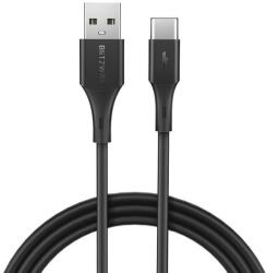 BlitzWolf Cablu de date USB-C , BlitzWolf BW-TC14 3A 1m negru