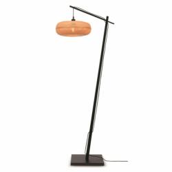 IT'S ABOUT ROMI Lampadar eco din bambus Palawan negru/ natur, 40x15cm (PALAWAN/F/AD/B/4015/N)