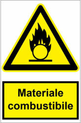  Sticker indicator Materiale combustibile