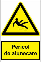  Sticker indicator Pericol de alunecare