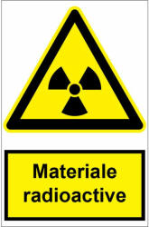  Sticker indicator Materiale radioactive