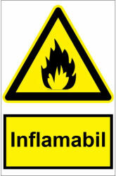 Sticker indicator Inflamabil