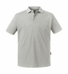 Russell Europe Férfi rövid ujjú organikus galléros póló Russell Europe Men's Pure Organic Polo S, Kő kék
