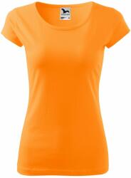 MALFINI Tricou damă Pure - Mandarină | XS (122A212)