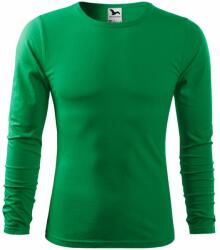 MALFINI Tricou bărbați cu mâneci lungi Fit-T Long Sleeve - Mediu verde | M (1191614)