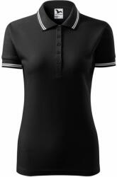 MALFINI Tricou polo damă Urban - Neagră | 2XL (2200117)