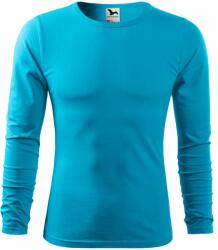 MALFINI Tricou bărbați cu mâneci lungi Fit-T Long Sleeve - Turcoaz | 2XL (1194417)