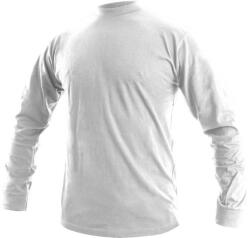 CXS Bluză bărbați cu mânecă lungă PETR - Albă | L (1620-001-100-94)