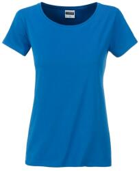 Daiber Tricou clasic de damă din bumbac organic 8007 - Cobalt | XL (8007-1754719)