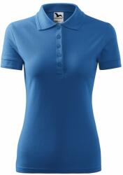 MALFINI Tricou damă Pique Polo - Albastru azur | S (2101413)
