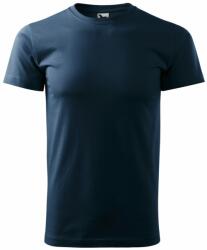 MALFINI Tricou bărbătesc Basic - Albastru marin | XS (1290212)