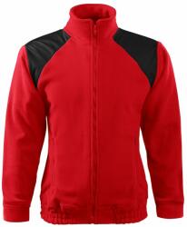 MALFINI Hanorac din fleece Jacket Hi-Q - Roșie | XXL (5060717)