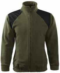 MALFINI Hanorac din fleece Jacket Hi-Q - Military | XXL (5066917)