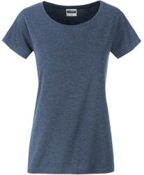 Daiber Tricou clasic de damă din bumbac organic 8007 - Deschisă de blugi prespălată | S (8007-1754766)