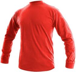 CXS Bluză bărbați cu mânecă lungă PETR - Roșie | S (1620-001-250-92)