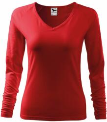 MALFINI Tricou cu mănecă lungă pentru femei Elegance - Roșie | M (1270714)
